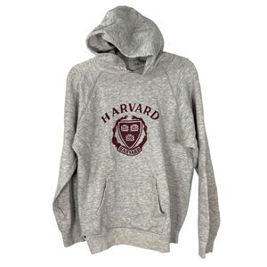 Champion 1980s Vintage Harvard University Hoodie Sweatshirt Unisex Large - Flaw